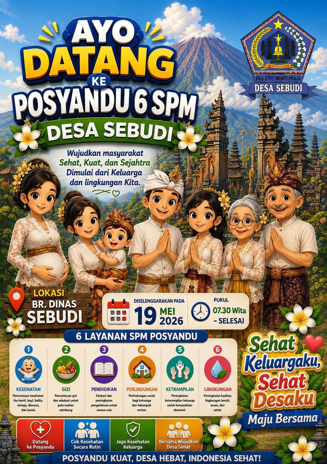POSYANDU SERENTAK, "BALITA SAMPAI LANSIA"