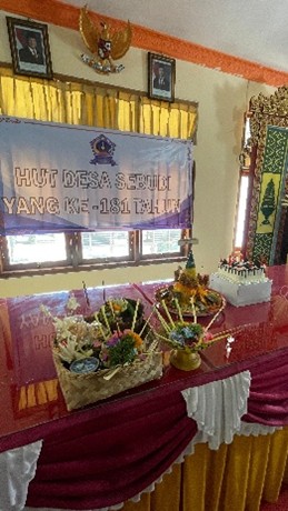 MEMPERINGATI HUT DESA SEBUDI KE-181